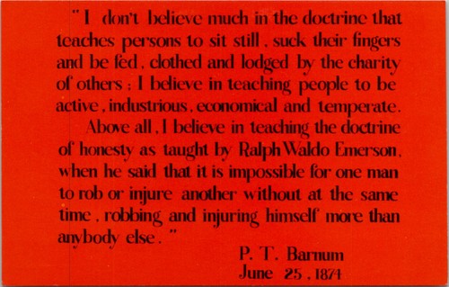 Barnum quotation circus - barnum,